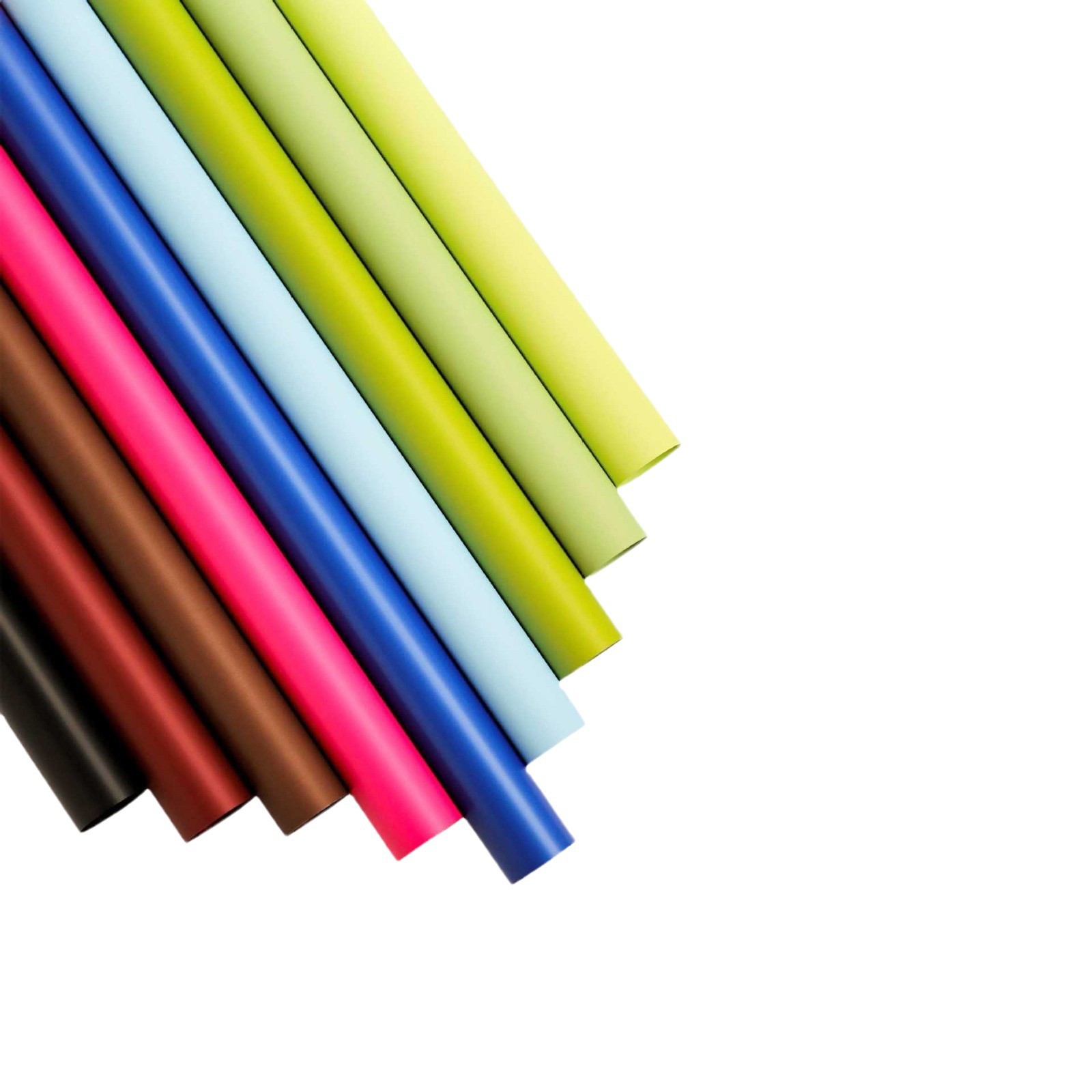 Huaxi espesar 7,5 seda dopamina color sólido papel de moda impermeable flor embalaje de papel floral ramo floral al por mayor transfronterizo