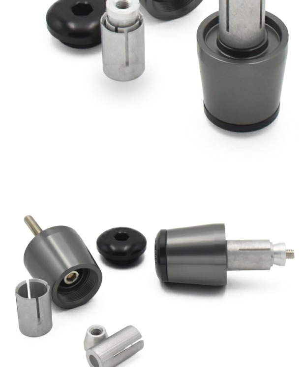 Retro motorcycle electric vehicle modified handlebar balance block 14-18MM inner diameter universal aluminum alloy handlebar plug