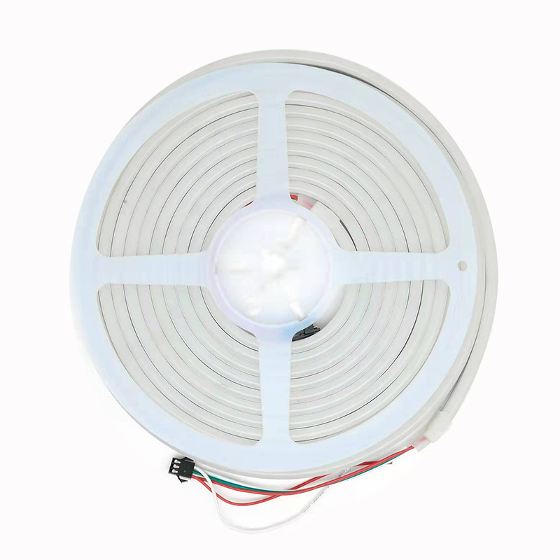 Lámparas de arco iris de siete colores color flexible RGB barra de luz de programación KTV incrustado corredor correa de luz de agua