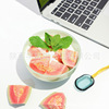 Fruit glass bowl, soup bowl, tableware home use, spoon, set