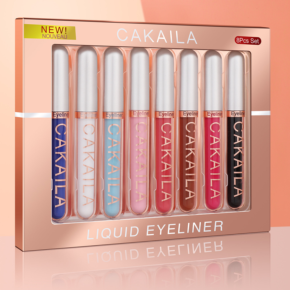 For foreign trade cross-border e-commerce: cakaila/ cakaila 8-color Eyeliner set