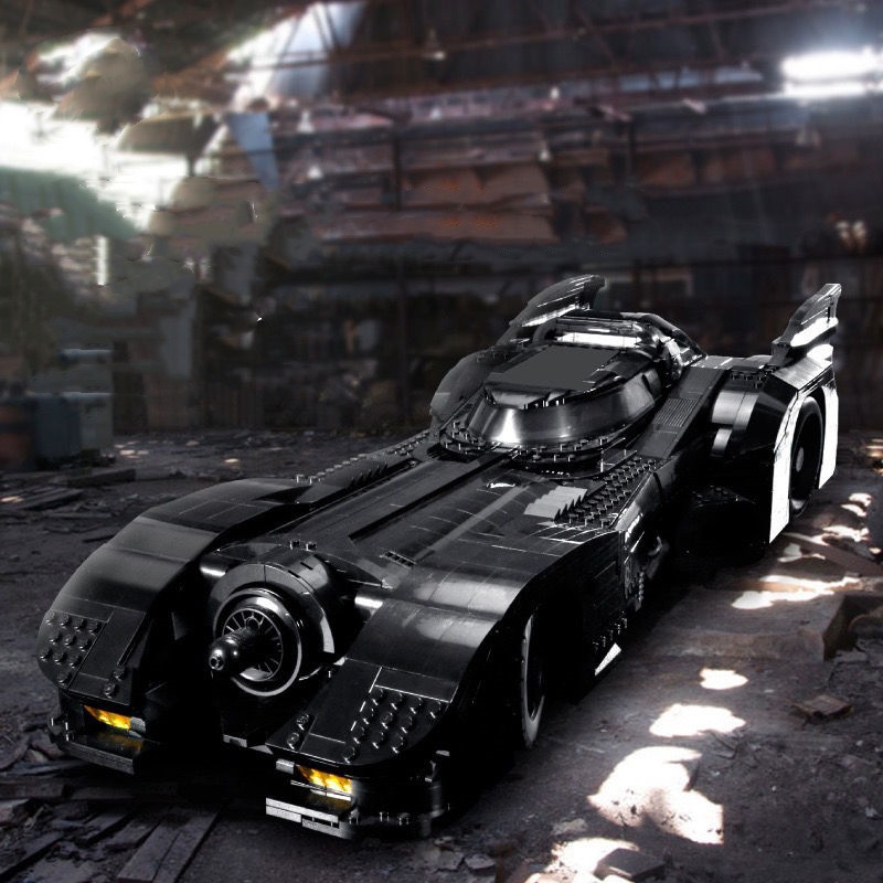 Lion Brand D3005 Marvel Superhero Ultimate Bat Chariot 7188 Small Particle Building Block Toys Cross-Border 59005