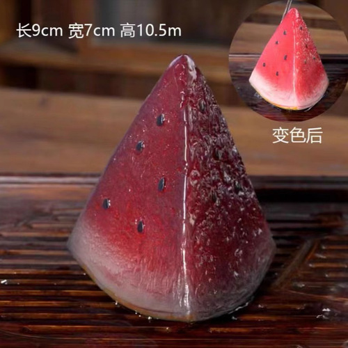 Color-changing tea pet ornaments, cabbage, golden pig and golden toad, pure handmade personalized boutique, can be raised, tea table decoration