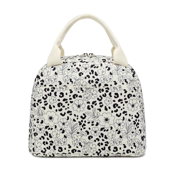Leopard print black