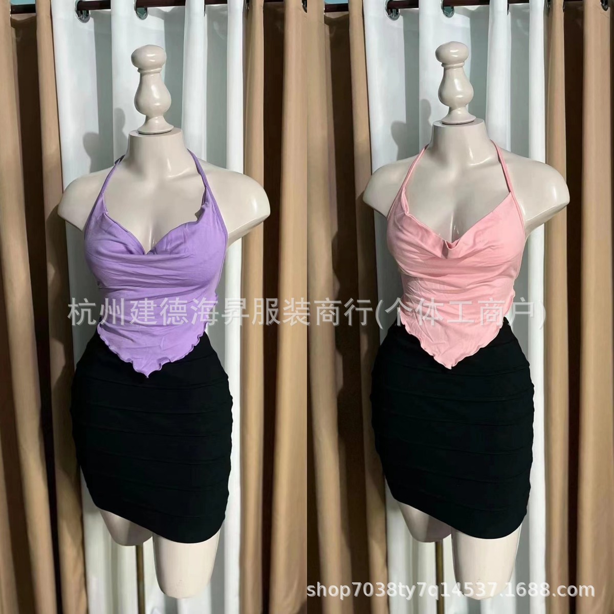 Nuevo comercio exterior SHEIN camisas de mujer, moda, ropa de mujer sexy, fábrica de verano a bajo precio, artículos diversos