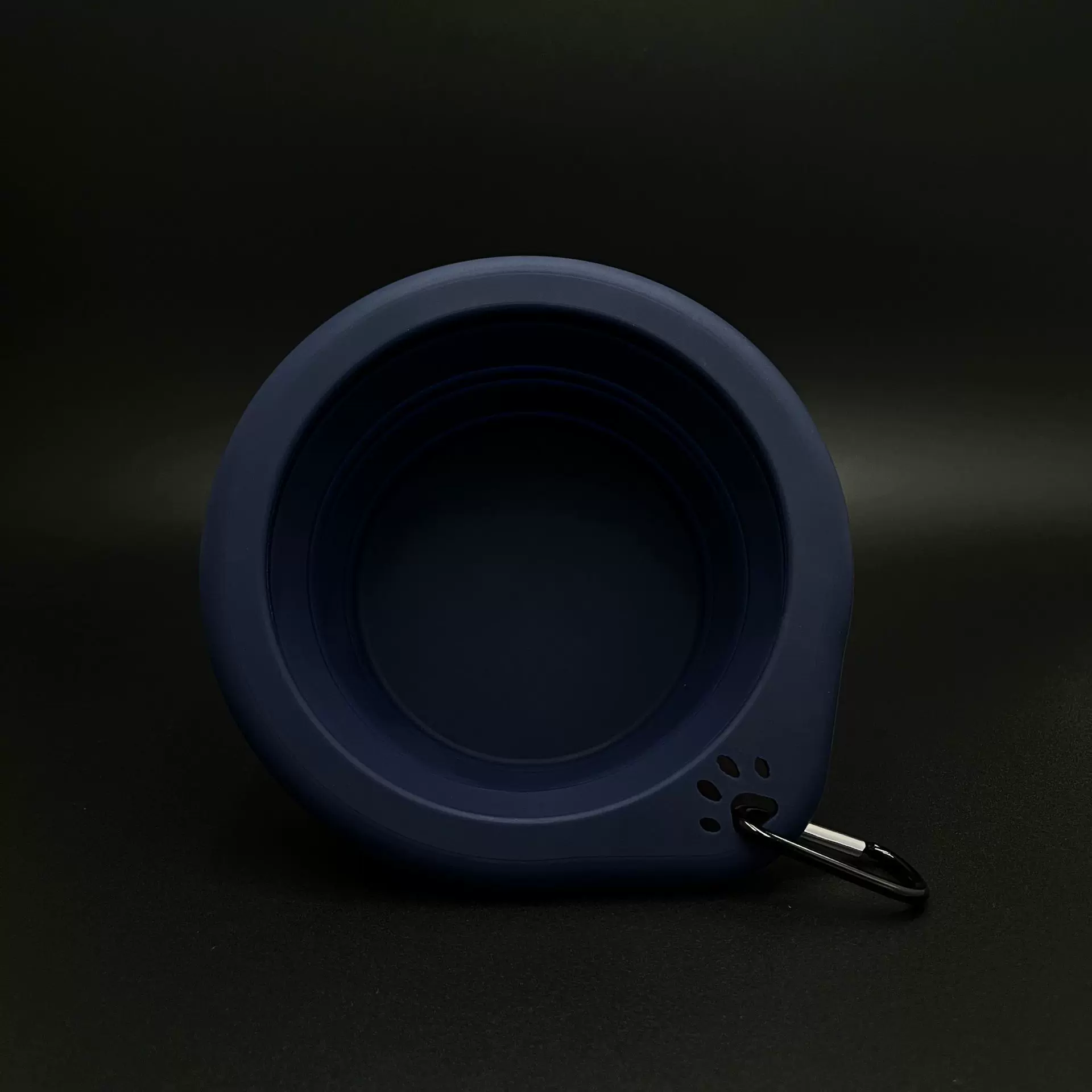 宠物用品圆形硅胶折叠碗宠物专用户外便携式狗盆喂食喝水猫碗狗碗