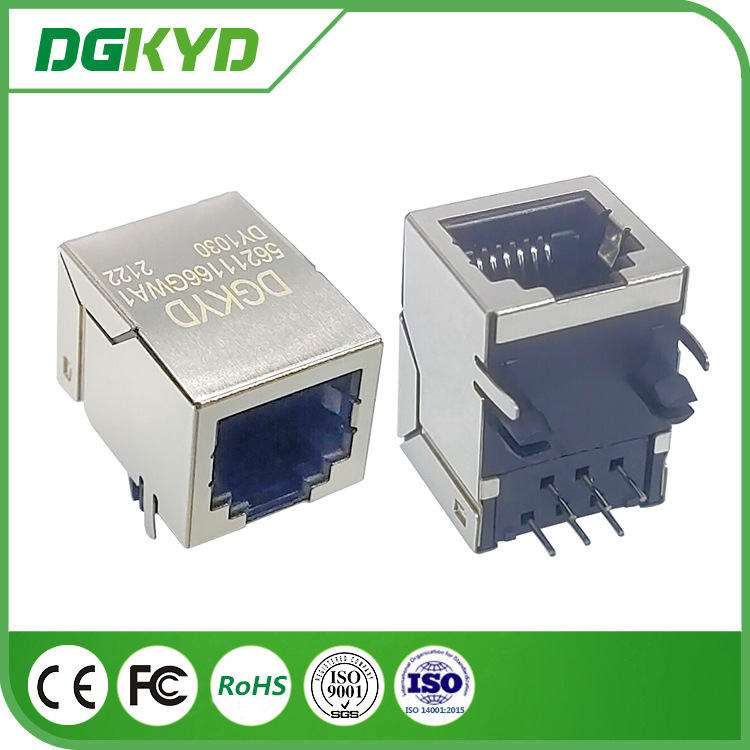 SinGle Port RJ12 Connector 6p6c Shielded No LiGht Network Port Socket G/FU SinGle Port RJ12 Connector 6p6c Shielded No LiGht Network Port Socket G/FU