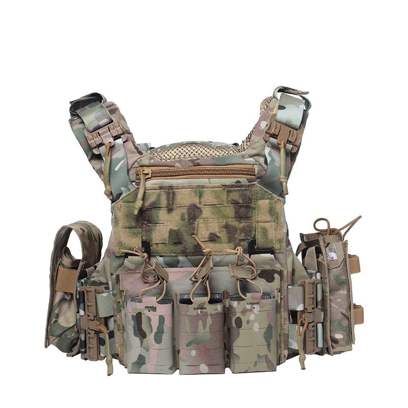 Chalecos tácticos de nylon transfronterizos chalecos tácticos de secado rápido para hombres chalecos CS individuales montados en equipos de protección chalecos tácticos multifuncionales