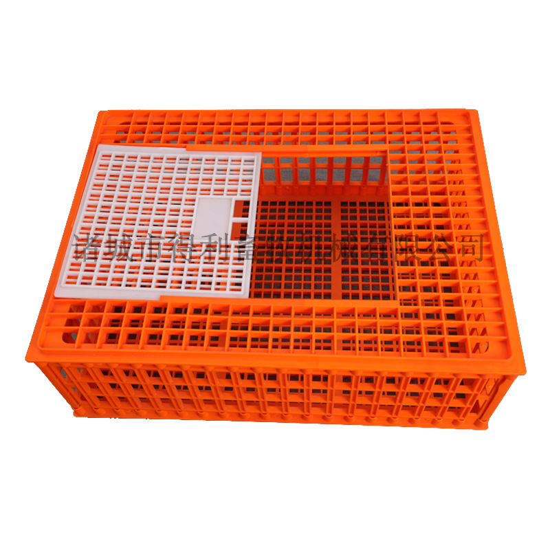 得利供应成鸡运输笼 鸡鸭鹅周转箱 长方形加厚鸡笼子  结实耐用