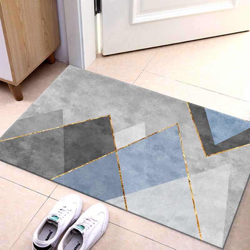 Žametna kristalna talna podloga za vstop v notranje prostore, predpražnik za dnevno sobo, spalnico, univerzalna protizdrsna podloga, vpojna podloga za noge,_voghion.com