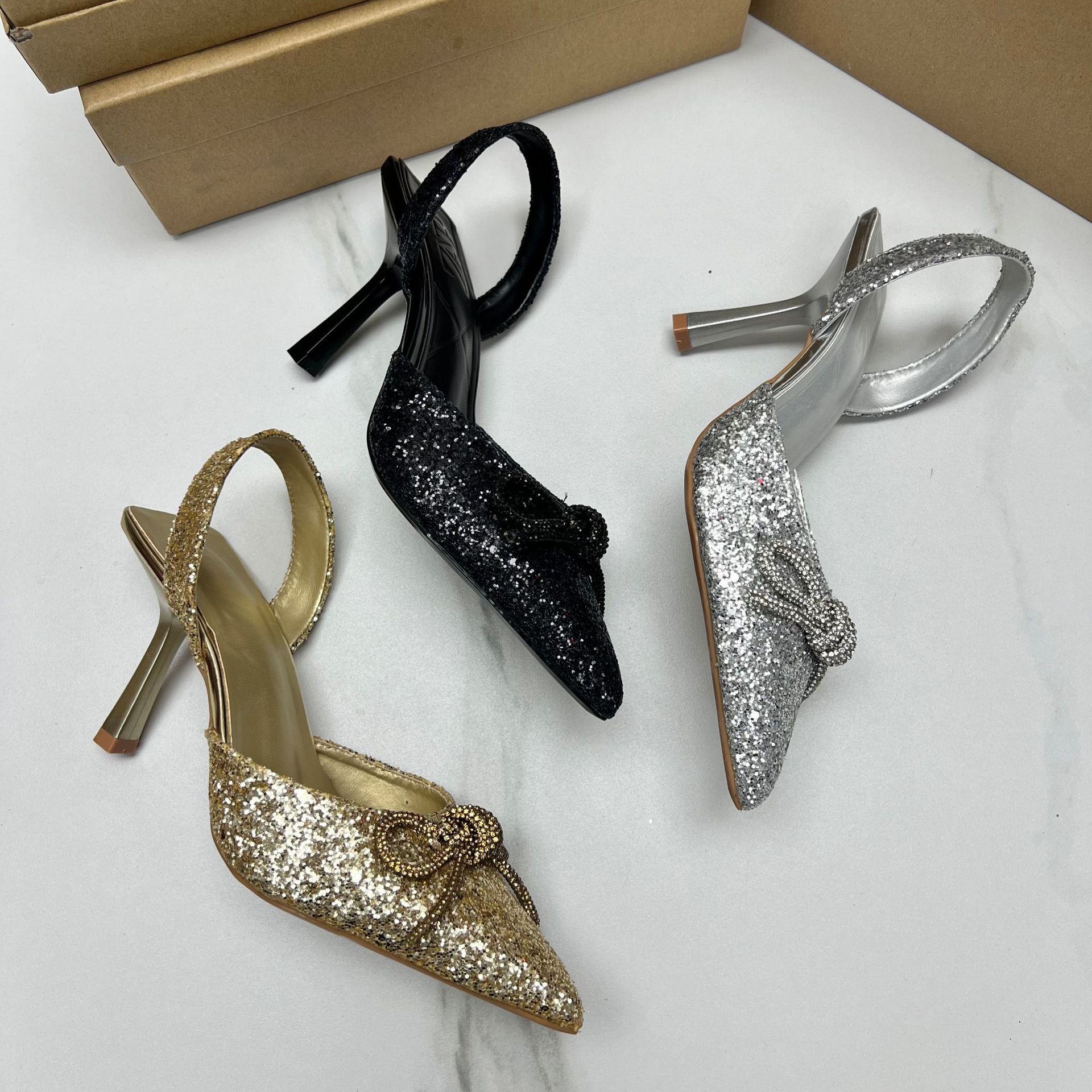 Women's Shoes fashion trendy pointed toe women's sandals_voghion.com