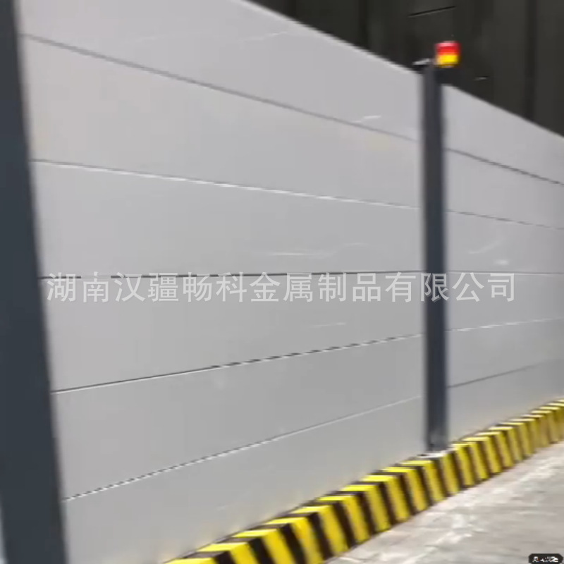 Prefabricated Fence Manufacturer B1 Class Steel Structure Painted Rust-Proof Subway Advertising Fence Municipal Standard Municipal-Specific Prefabricated Fence Manufacturer B1 Class Steel Structure Painted Rust-Proof Subway Advertising Fence Municipal Standard Municipal-Specific