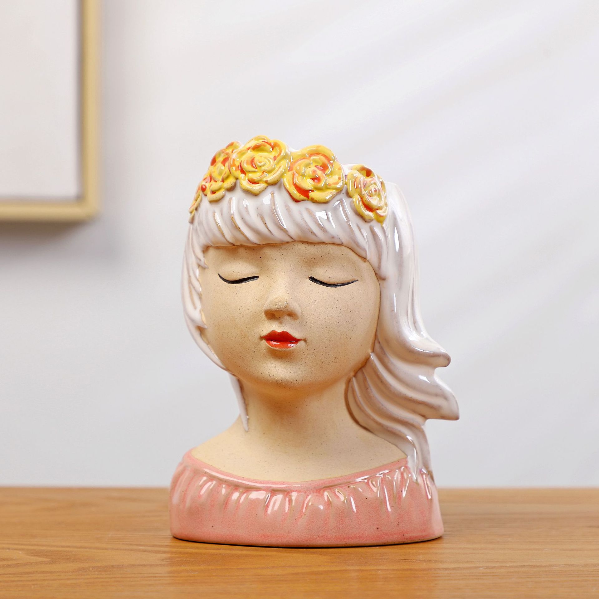 옆집 핑크옷 소녀 12*10*16.5cm