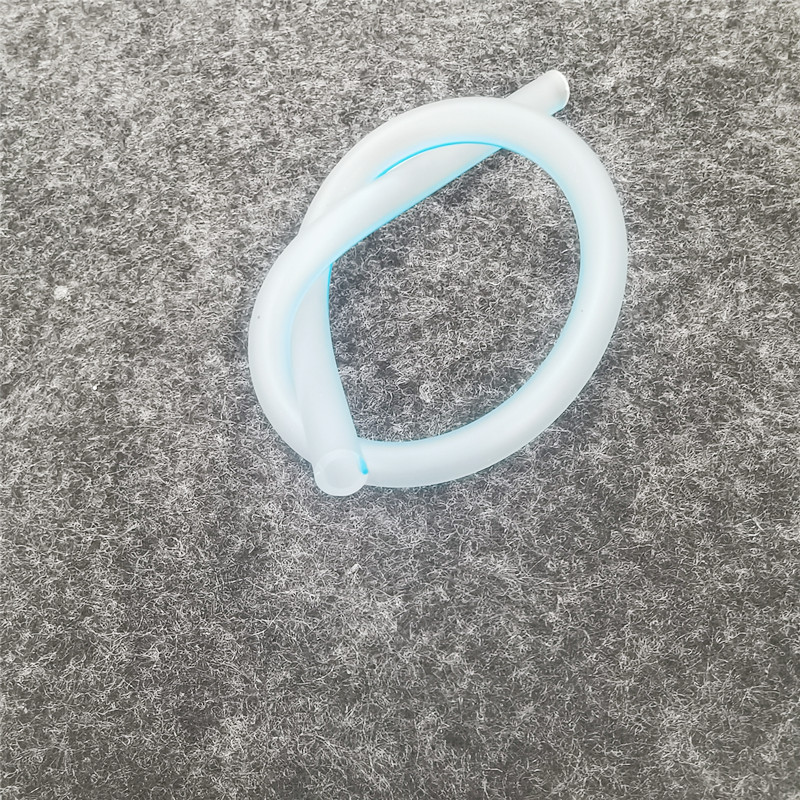 医疗PU双色管医用级别双色水床垫软管挤出塑胶异型材23年源头厂家