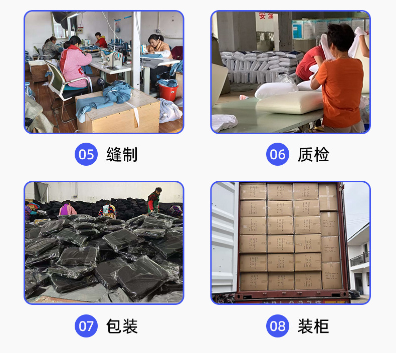 Cross-Border Amazon Memory Foam Lumbar Support Cushion for Office Long Sitting, Slow Rebound Car Lumbar Pillow Wholesale