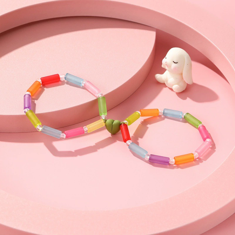Beaded bracelet, set, for import