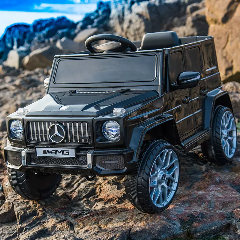 儿童电动车奔驰大g四轮越野小孩玩具车大号可坐大人双人遥控汽车
