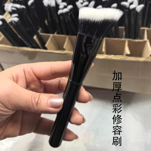 Dot Blush Brush Oblique Head Side Face Shadow Brush Face Brightening Highlight Brush Concealer Brush Portable Cangzhou Brush