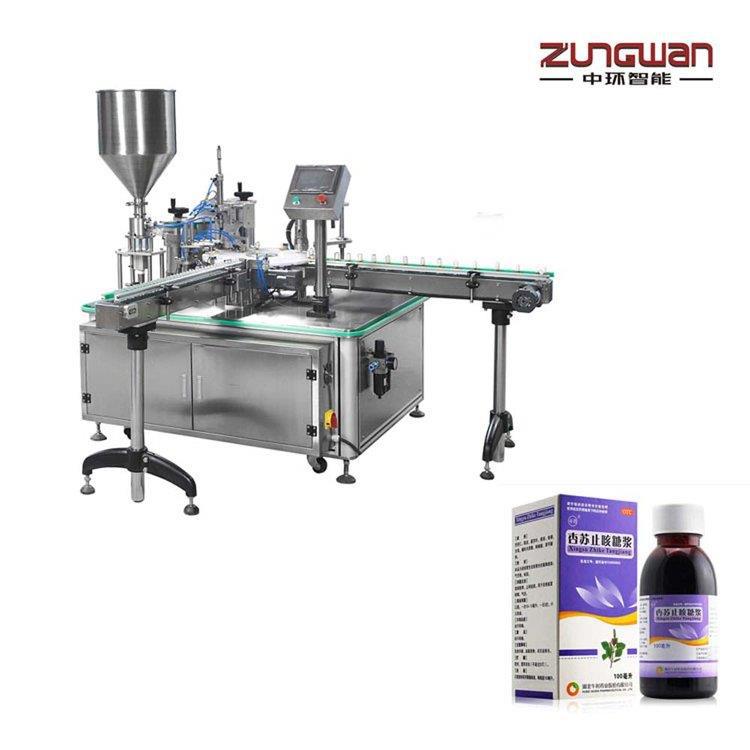 天津市河北区乳液灌装旋盖一体机 全自动灌装机 欢迎咨询灌装机械