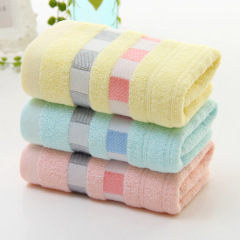 2F3條純棉毛巾回禮品加大厚柔軟吸水不掉毛成人男女面巾低價直銷