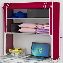 新款寝室收纳上下铺置物架简易床头收纳柜床上衣柜学生宿舍用品