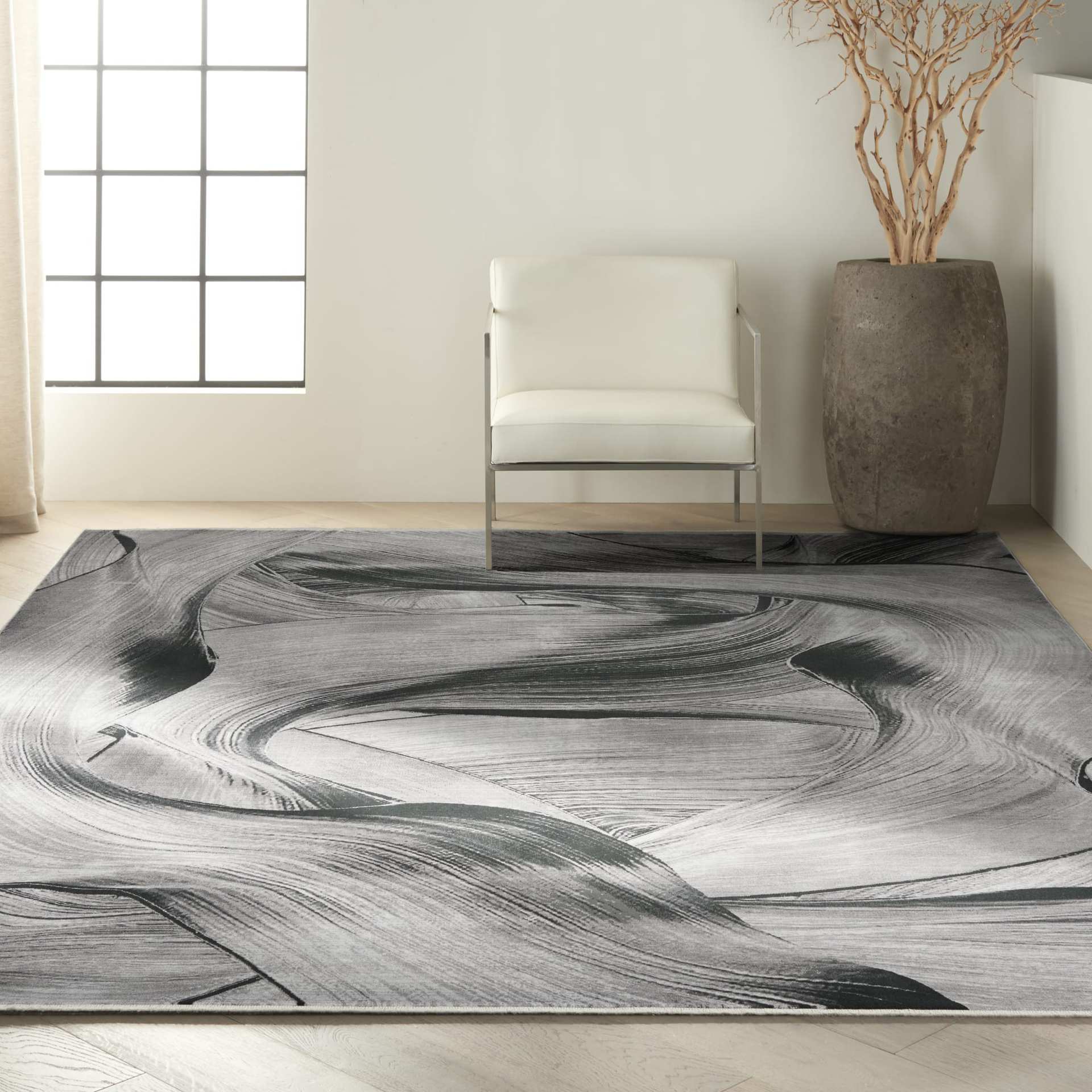 Nordic abstract geometric living room wall-to-wall carpet hotel B&B…