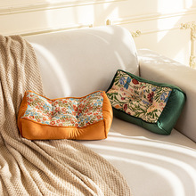 田园风创意印花异形抱枕办公室午睡枕家居靠枕卧室沙发腰枕背垫