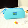 Cartoon pencil case with zipper suitable for men and women, capacious stationery for elementary school students