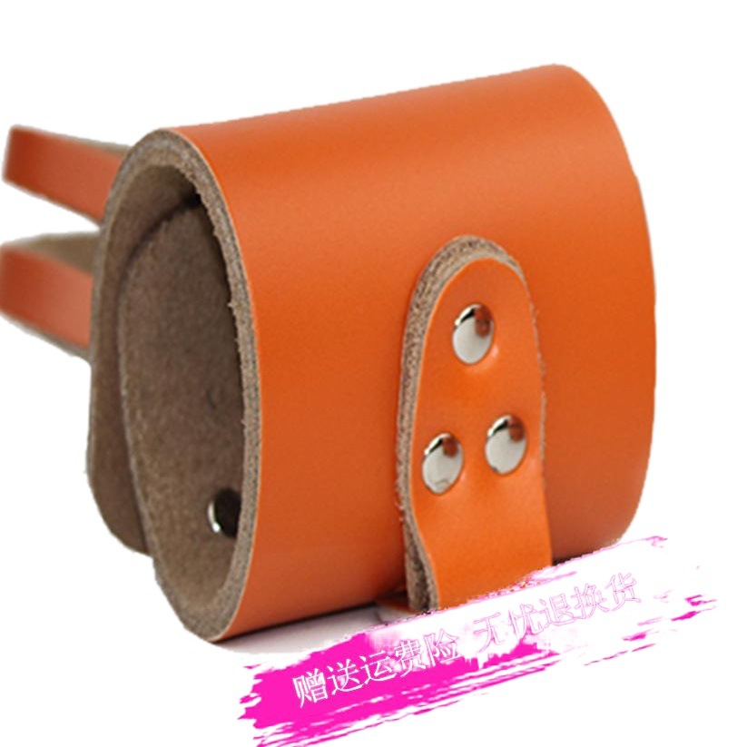 Fitness Training Leather Palm Protectors Adult Weightlifting Wrist Guards Pull-Ups Deadlift Gloves Auxiliary Grip Assist Straps