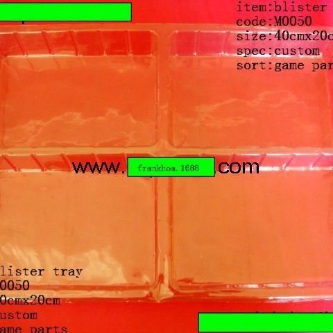 厂家供应PVC吸塑盘吸塑盒有透明有黑色有绒现成尺寸