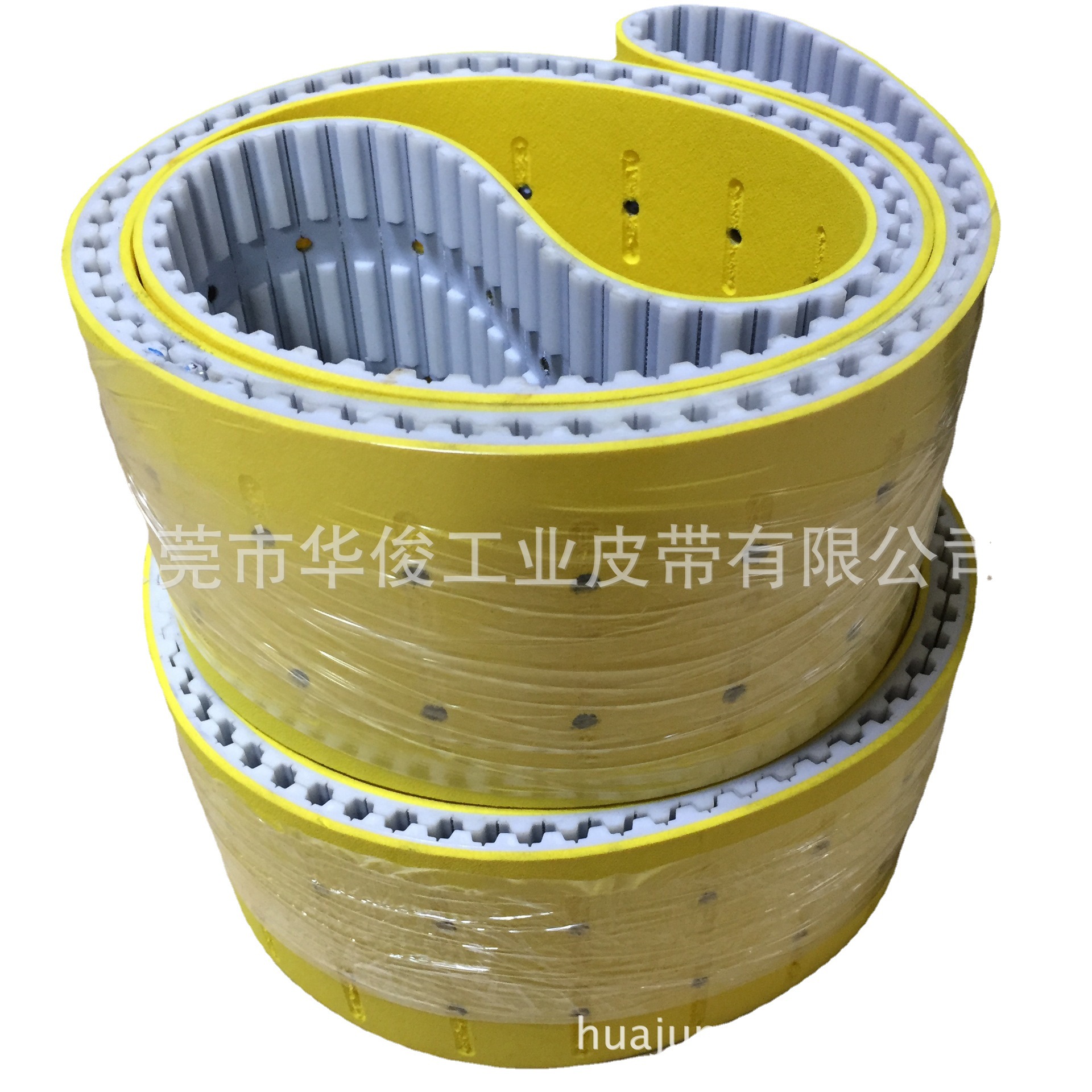 同步带加黄色发泡PU胶 同步带加红胶 磨边机皮带