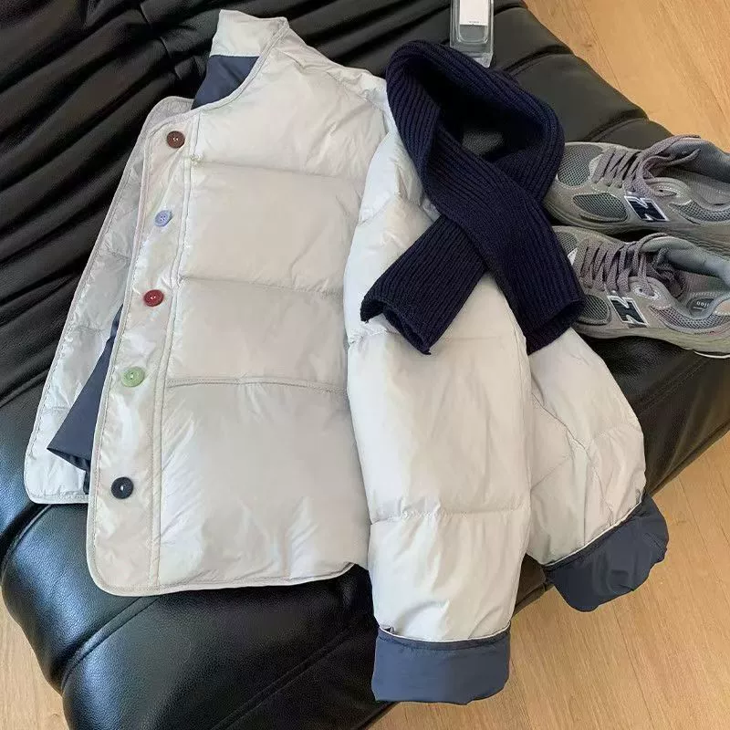 [Отправить шарф Корейский теплый и нежный женский хлопковый пиджак зимой