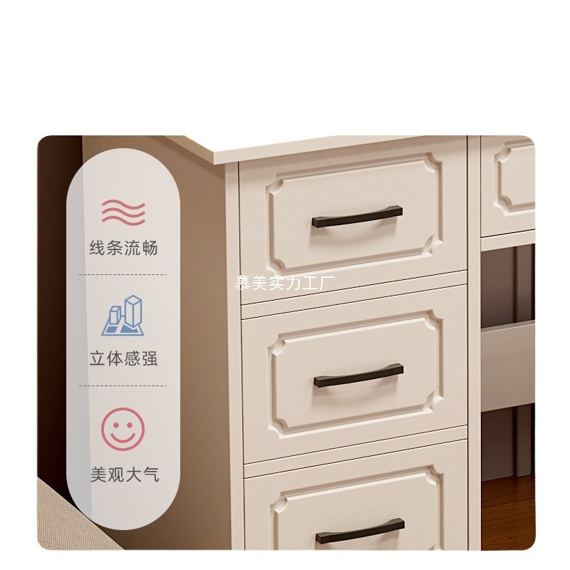 卧室梳妆台收纳柜化妆柜新款轻奢化妆台约主卧化妆桌|undefined