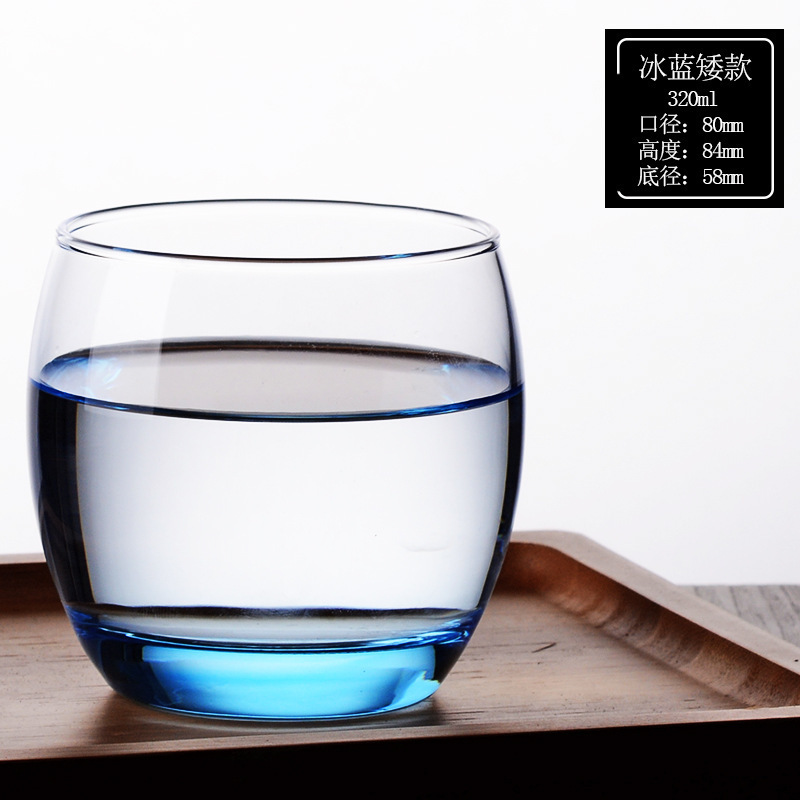 Lemeya vidrio satong gel color hielo azul polvo de gel polvo verde taza de cuerpo recto taza de agua de taza cuadrada Stanning