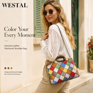 WESTAL��Ƥ��ţƤ�������μ��Ů�¿���ƤŮ���͹�ƴ�Ӳ�ɫб���
