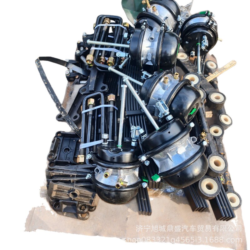 Overseas sales of used auto parts, trailer accessories, suspension, outriggers, leaf springs, axles, covers, and brake discs