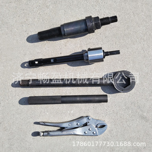 Manual Pipe Puller Condenser Heat Exchanger Repair Pipe Changer Tool with Puller Cutter Copper Pipe Extractor