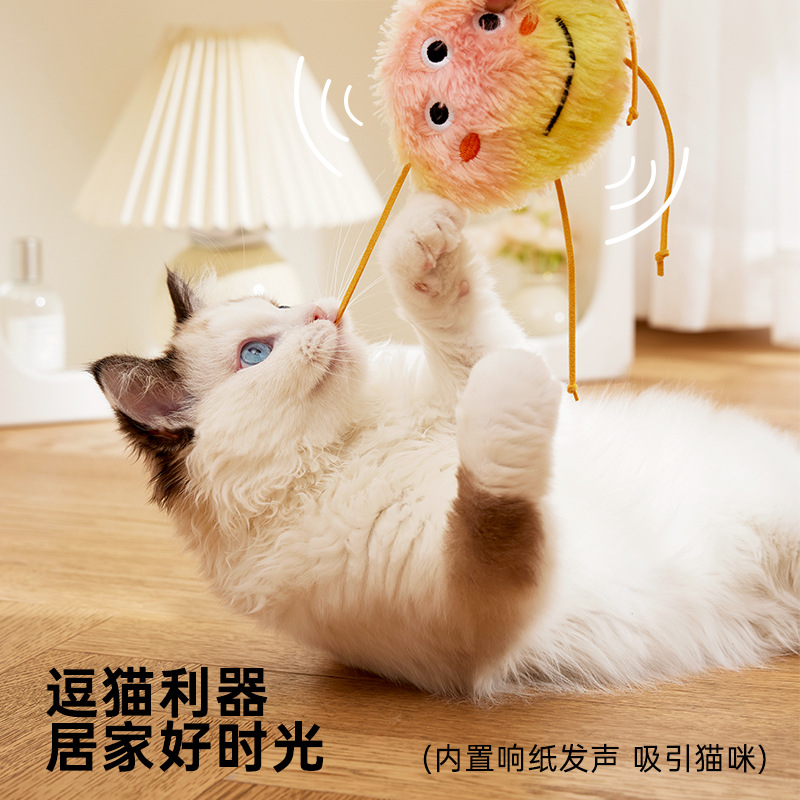 Juguetes de gato El artefacto de gato divertido puede sonar y ser resistente a morder
