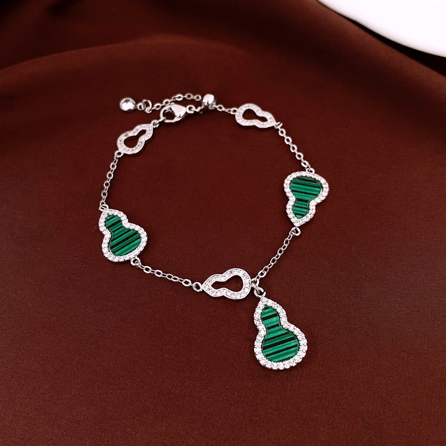 96#팔찌 - 실버. 그린