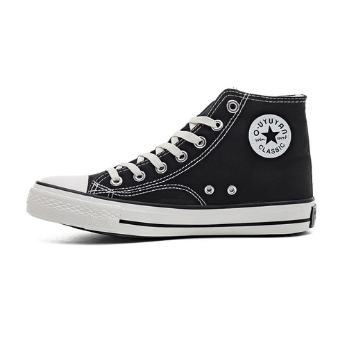 Canvas shoes men's high-top shoes men's trendy shoes fashion casual board shoes  new summer couple canvas shoes breathable women