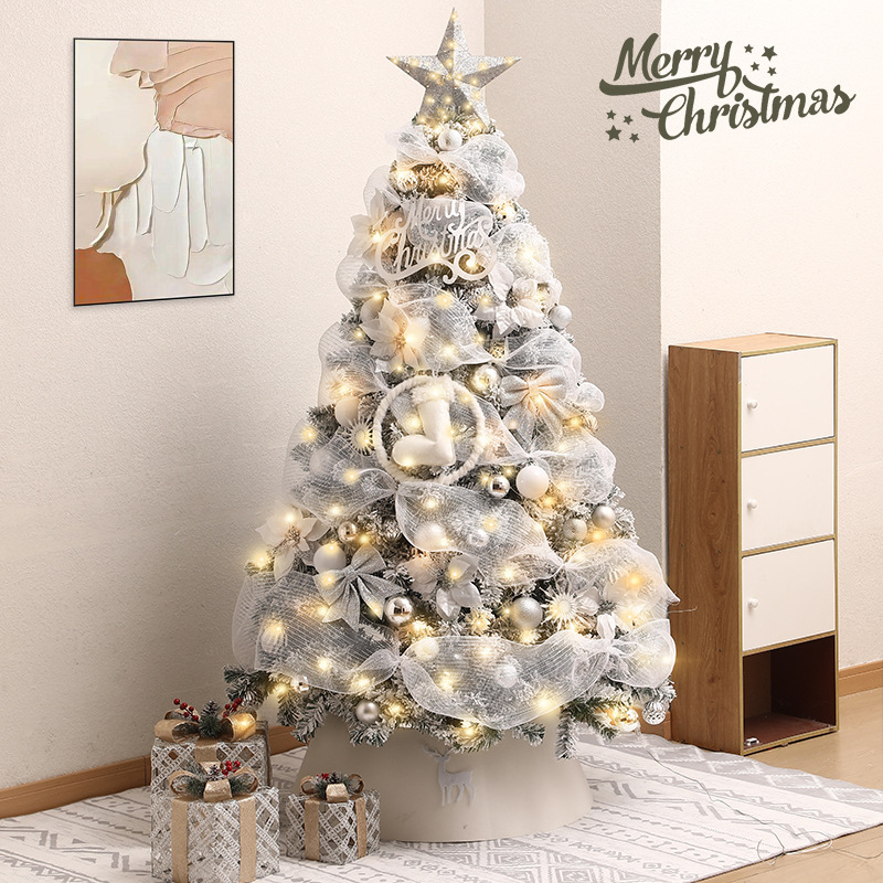 Shengyuan nuevo conjunto de árbol de Navidad DIY gran decoración de Navidad interior y exterior decoración de diseño de fábrica solo cabello