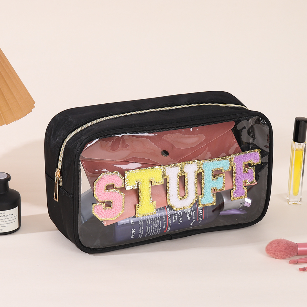 Japón encantador dibujos animados tablero de ajedrez bolsas de lápiz de gran capacidad bolsas de lápiz bolsas de almacenamiento de lienzo estudiantes bolsas de papelería