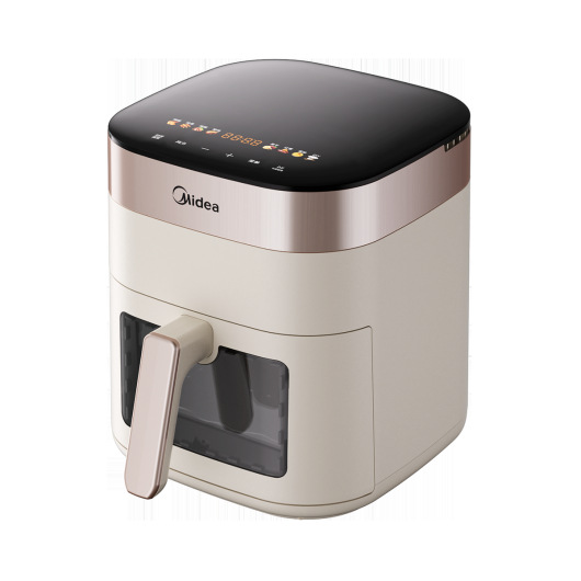 Midea Air Fryer 6.5L Home Intelligent Cooking No Flipping Fully Automatic Visual Electric Fryer Mf-Kzc6517