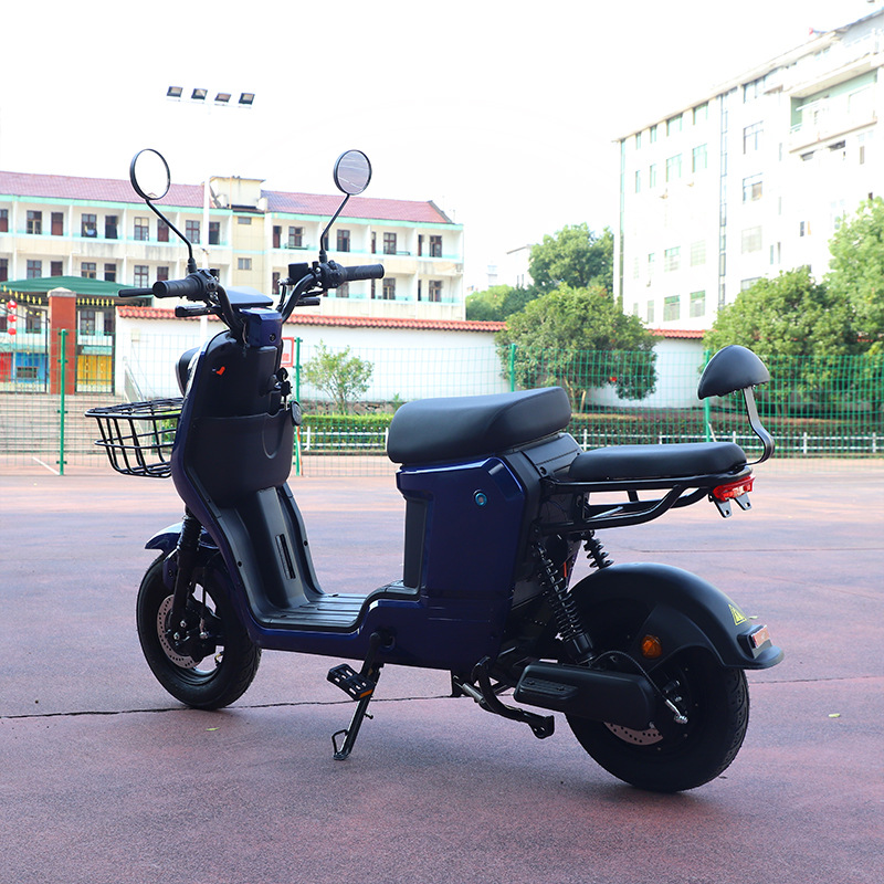 New national standard cross-border two-wheel electric car adult small electric bicycle double battery car factory wholesale electric motorcycle