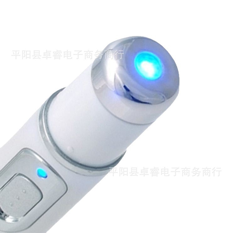亚马逊热卖加热震动面部美容仪蓝光LED 眼部按摩仪蓝光笔KD-7910|undefined