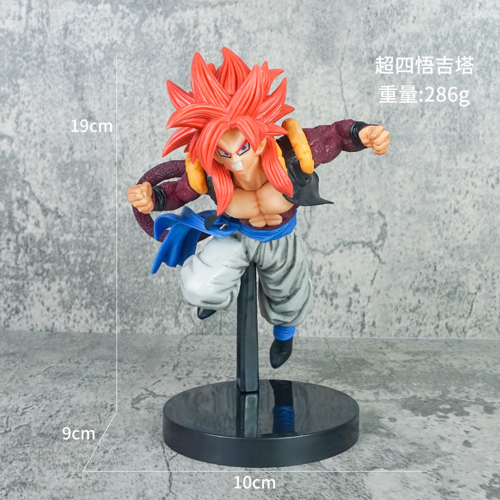 30cm súper Saiyan Goku Vegeta cómic color, Goku abraza a padre e hijo, super cuatro manos al por mayor