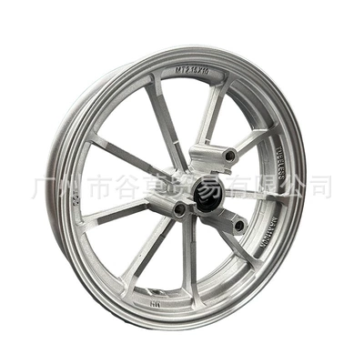 Little Turtle Ghost Fire Universal — Motorcycle wheel hub - 10inch-nine-claws-silver