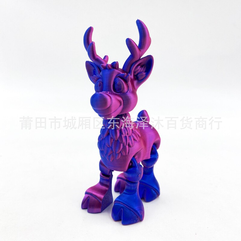 跨境爆款圣诞节雪橇驯鹿雕像 Christmas Reindeer 麋鹿装饰品摆件|undefined