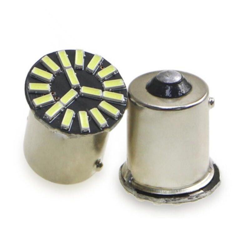 跨境车灯 刹车灯 倒车灯角灯1156 4014 18smd 高亮 led汽车转向灯