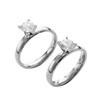 Accessory stainless steel, zirconium, ring for beloved, 4mm